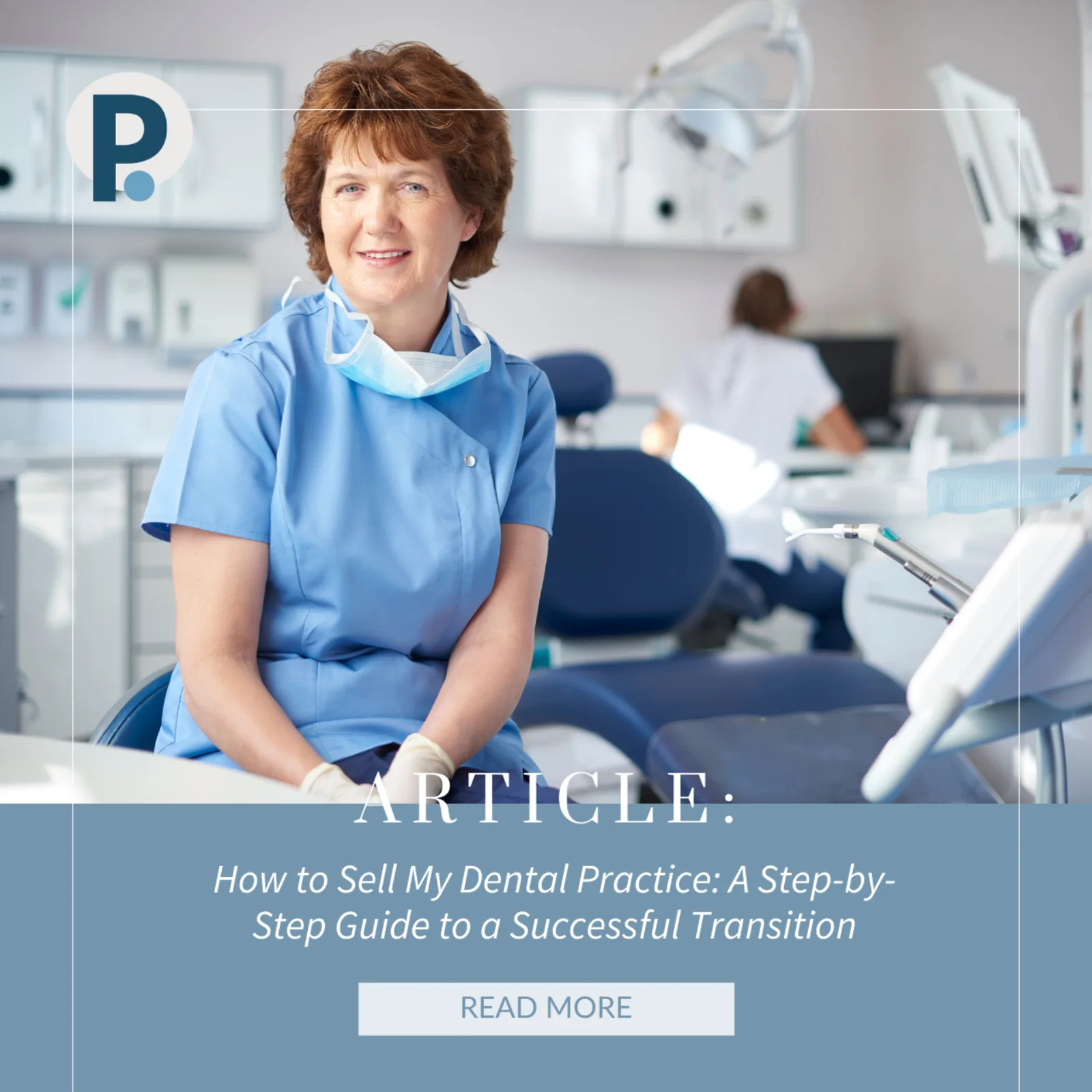 older female dentist ready to sell practice