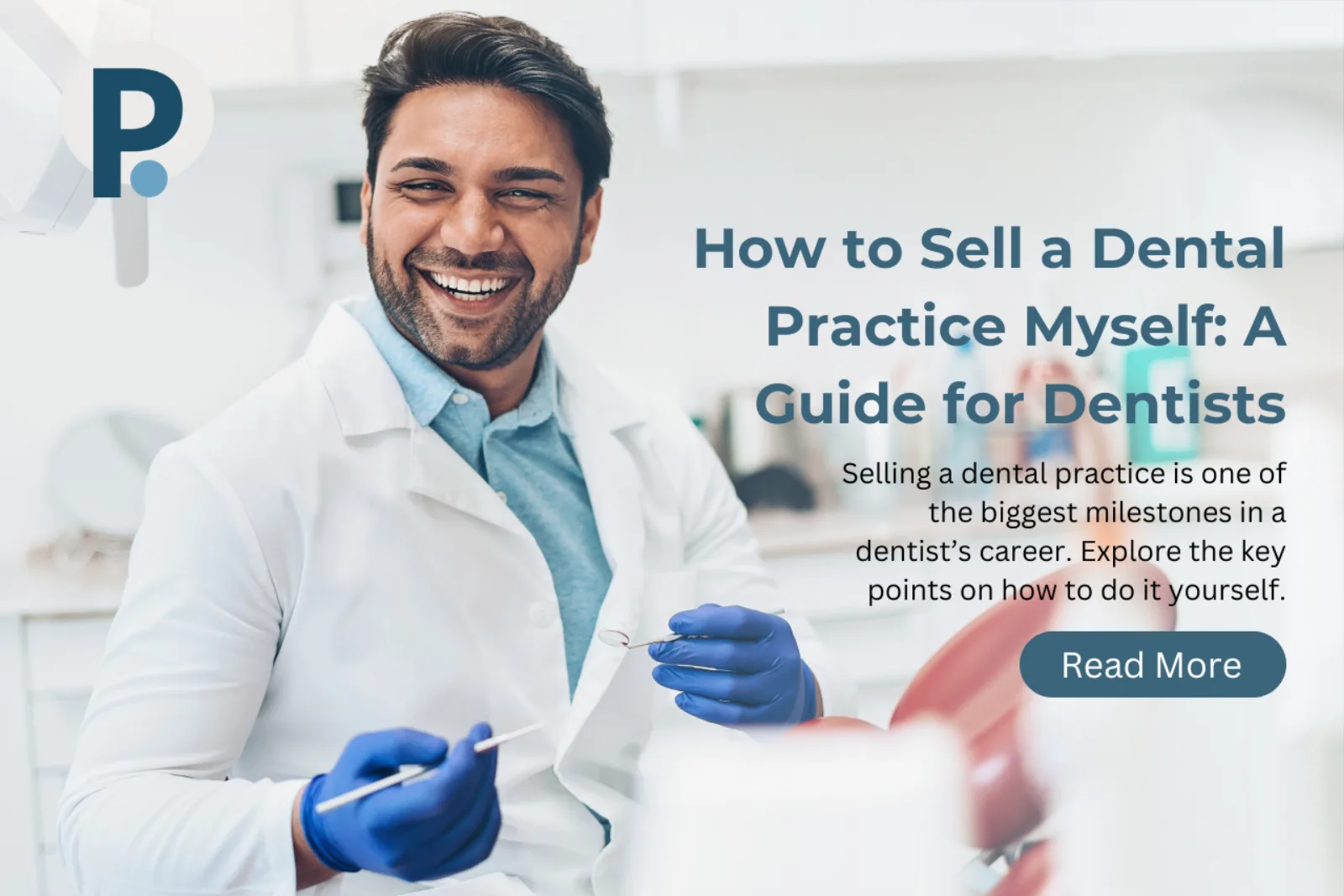 Male dentist in dental office